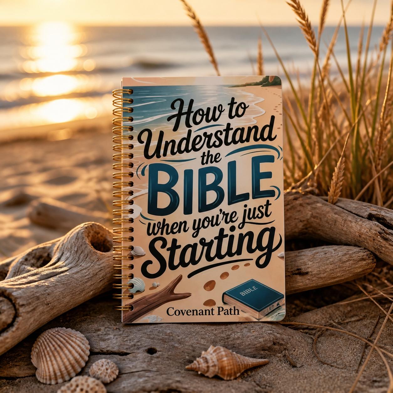 How to Understand the Bible by Covenant Path on the beach