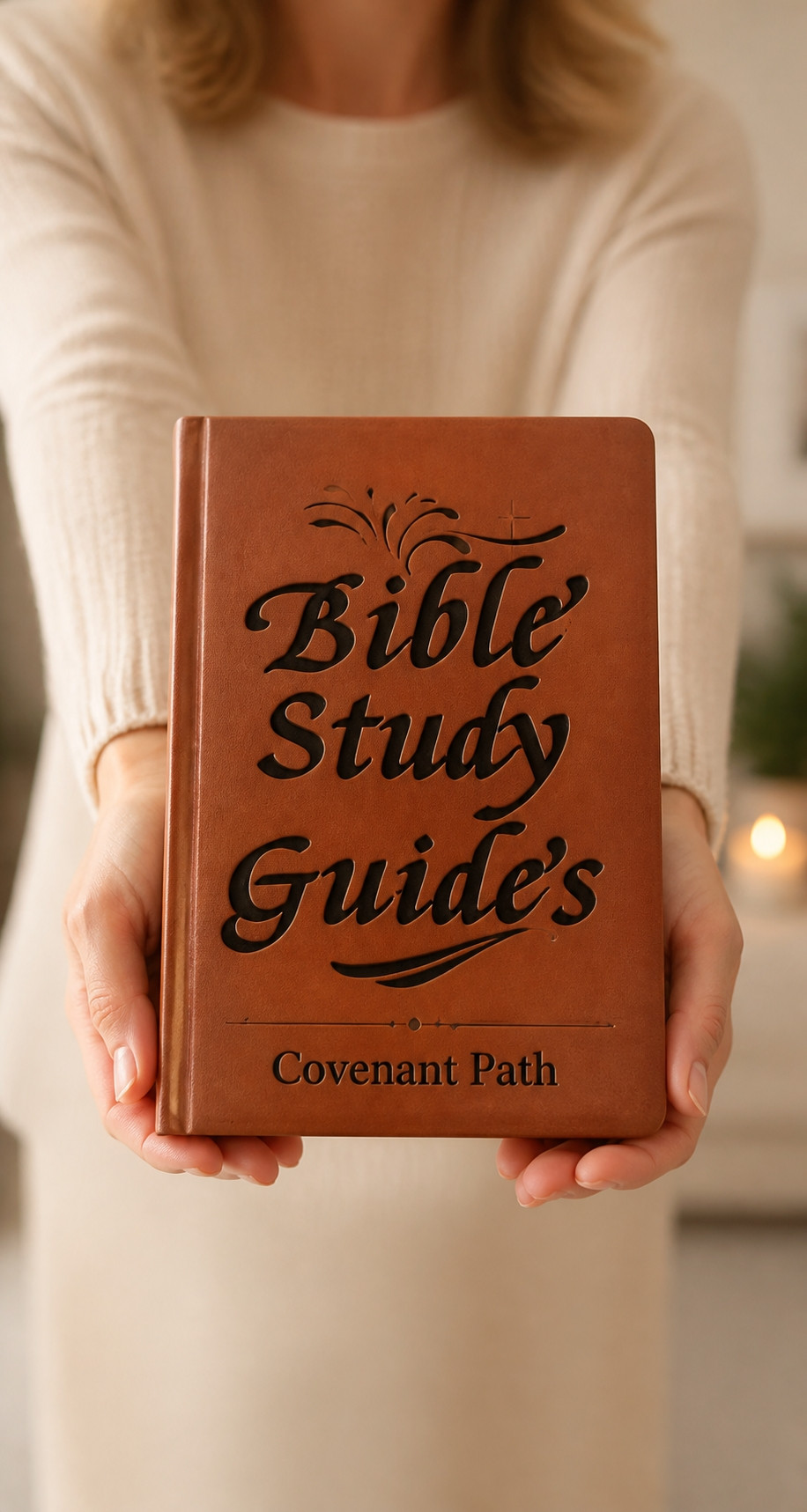 Bible Study Guides wrapped as a gift